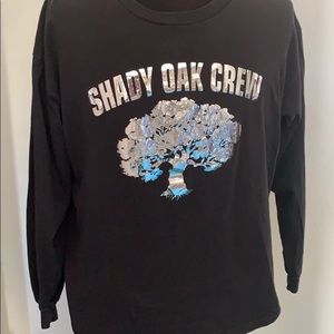 Men’s Black “Shady Oak Crew” Long Sleeved T-shirt